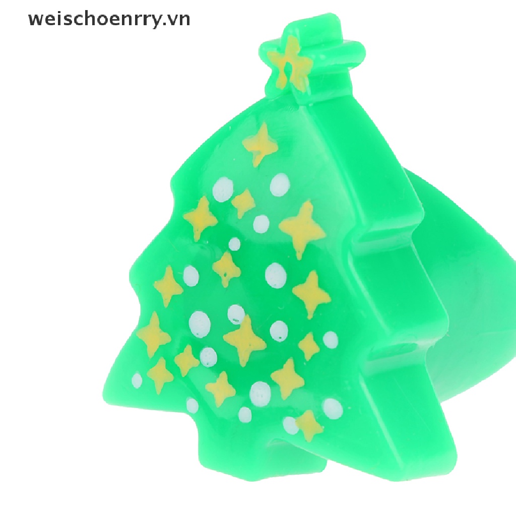 Set 10 Nhẫn Giáng Sinh Có Đèn LED Vui Nhộn Cho Bé