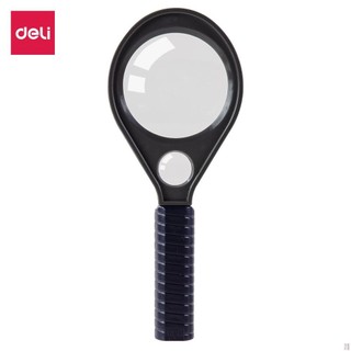 Kính lúp x3 Deli, Đen - 1 chiếc - E9092 - Deli