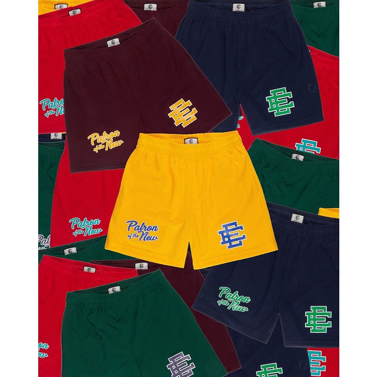 Quần Short Thể Thao Phối Lưới Thời Trang Đường Phố Cá Tính Cho Nam