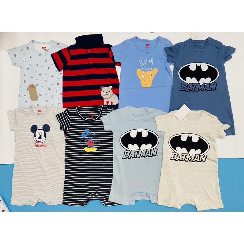 Body đùi /Romper cộc bé trai/gái xuất dư xịn