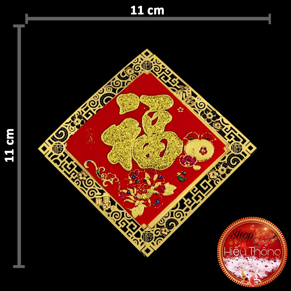 Decal trang trí tết