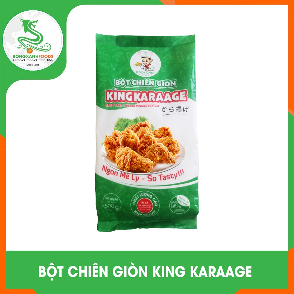 BỘT CHIÊN GIÒN KING KARAAGE GÓI 500G