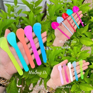 Combo 100 muỗng nạo khuấy kem