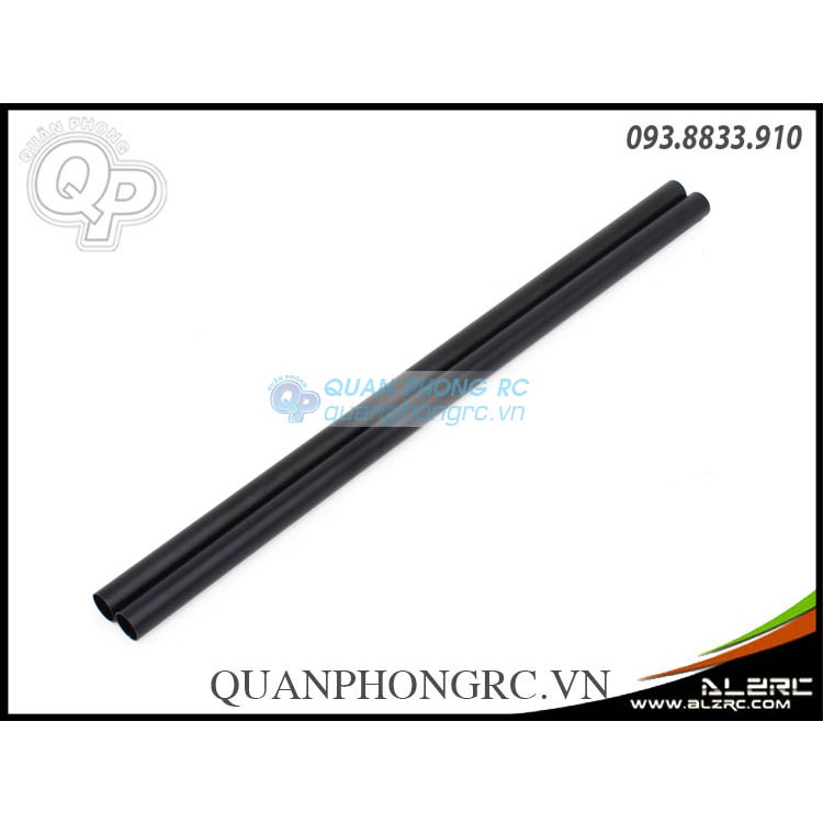 ALZ50 - ALZRC Ống Đuôi Màu Đen 400mm - Tail Boom Belt Version Devil X360 GAUI X3 DX360-40 (1 Cặp)