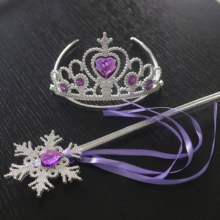 Bộ vương miện & gậy Elsa hóa trang