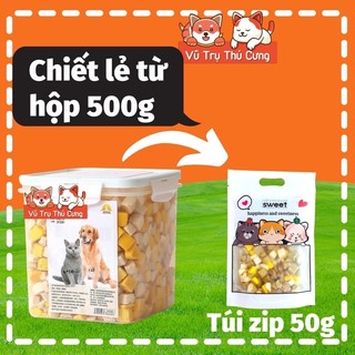 Snack Thịt Gà Sấy, Cá Sấy Cho Chó Mèo