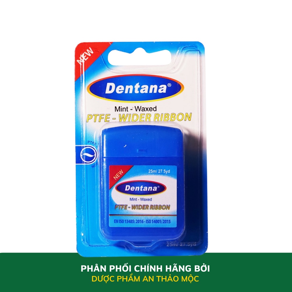 Chỉ nha khoa Tanaphar Dentana loại bỏ các mảng bám chân răng nhẹ nhàng bề mặt răng gúp miệng sạch sẽ răng chắc khỏe