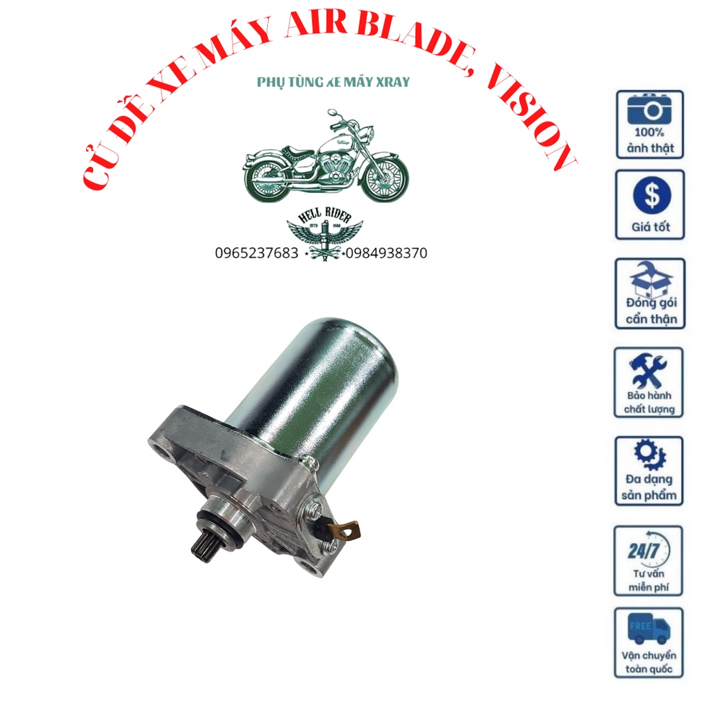 Củ đề xe máy Air blade, Vision, Lead.