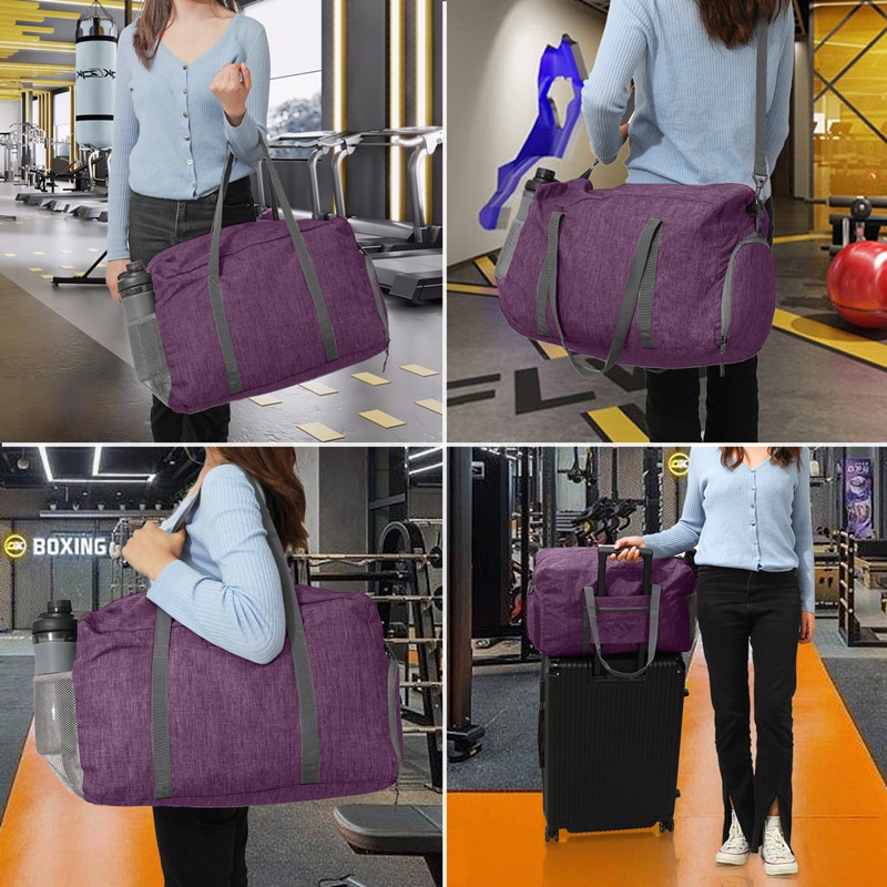 Túi Đựng Đồ Tập Gym / Máy Bay / Hành Lý Chia Ngăn Khô Và Ướt Đơn Giản Thời Trang Bán Sỉ