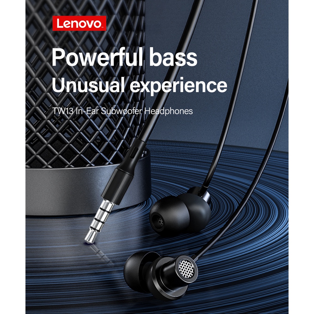 Tai Nghe Chống Ồn TW13 Có Mic Dành Cho Chơi Game Lenovo