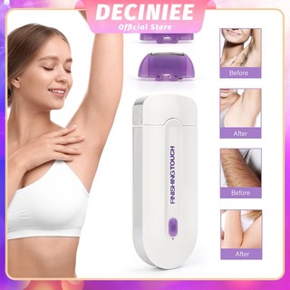  Máy Tẩy Lông 2 Trong 1 Không Đau Tức Thì Tiện Dụng Cho Nữ 