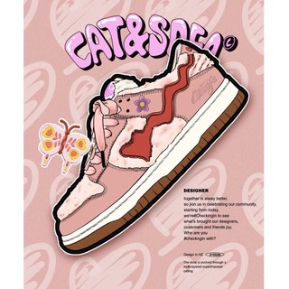 [ Hàng Chính Hãng ] Giày sneaker Cat&Sofa " Butter Pink "