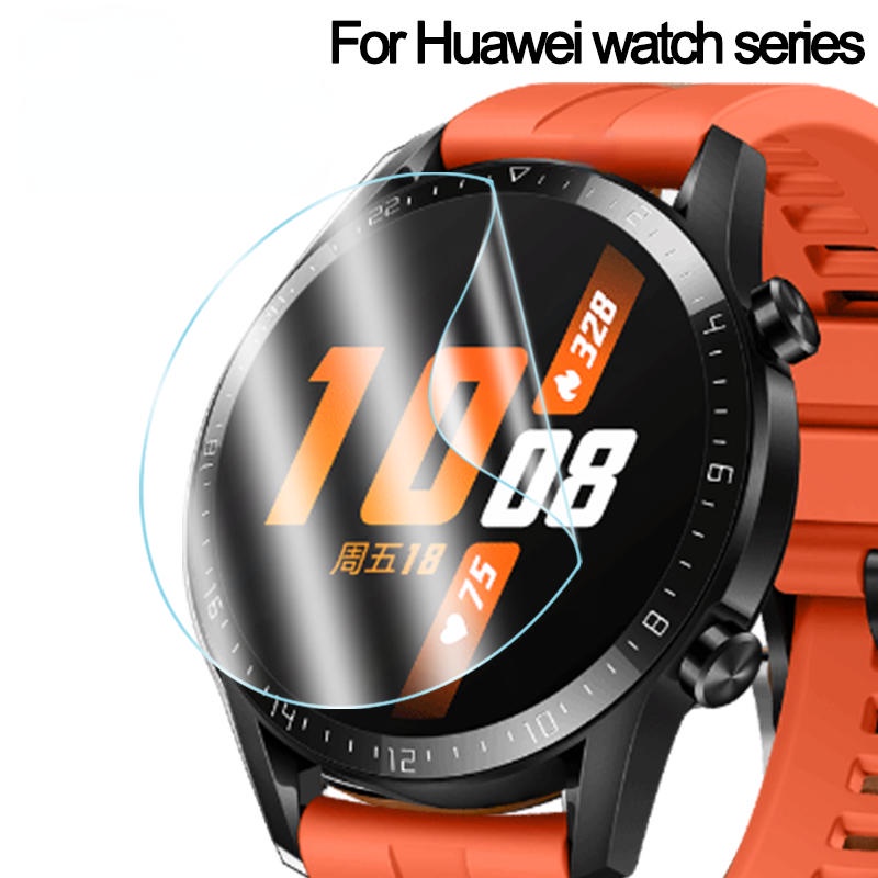 Bảo Vệ Toàn Màn Hình Cho Huawei Watch GT3 Pro 46mm 43mm 42mm GT Runner Mềm Trong Suốt Bảo Vệ Cho Hua