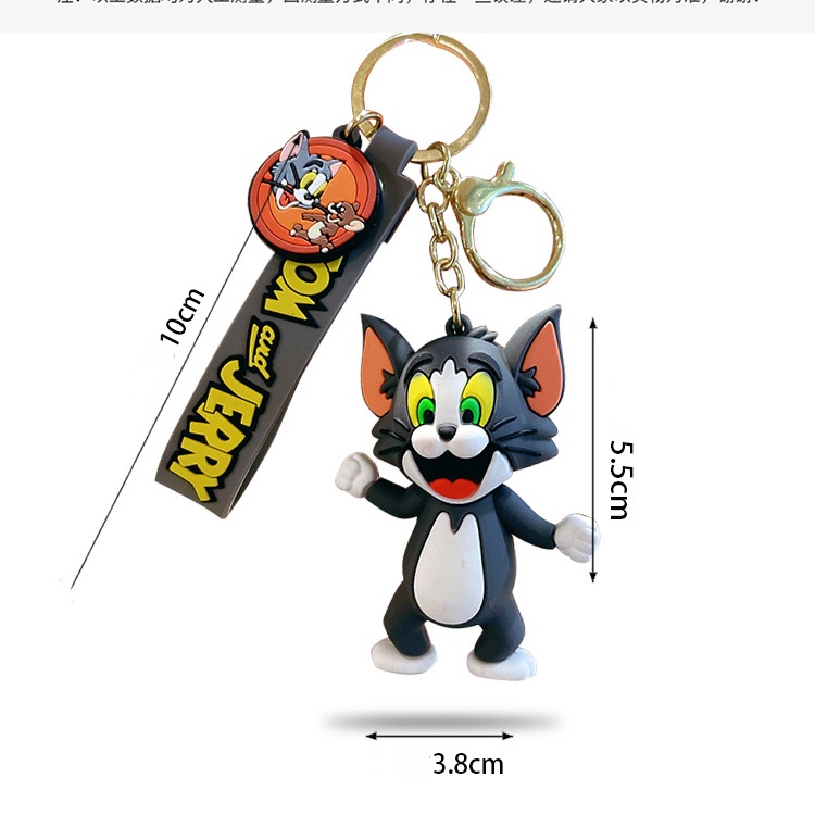 Móc Khóa Hình Tom Và Jerry Dễ Thương