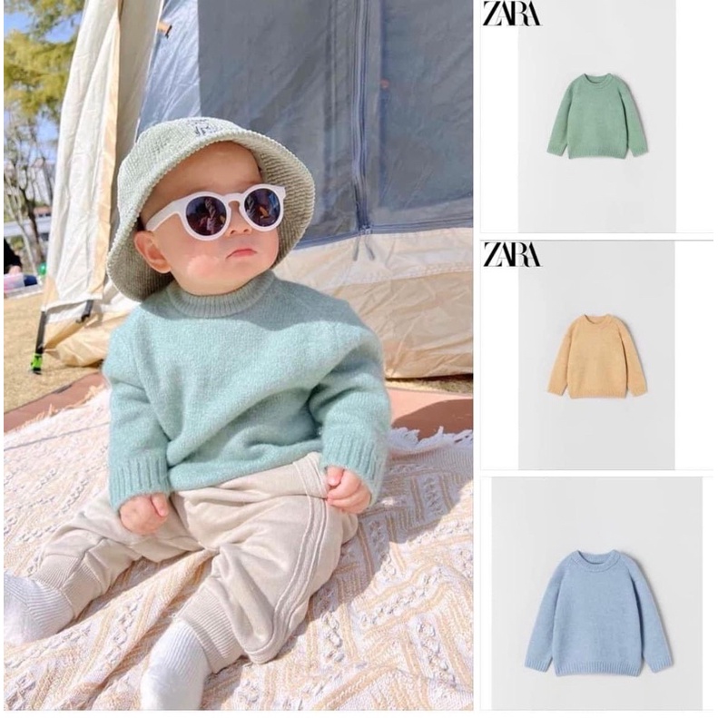 Áo len ZARA AUTH săn sale nấc cuối 80% cho bé