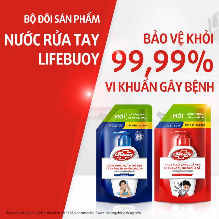 Nước rửa tay sạch khuẩn Lifebuoy Túi 1KG