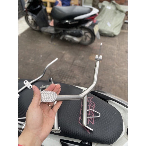 Chống inox 304 siêu sáng CNC gắn cho tất cả các dòng xe