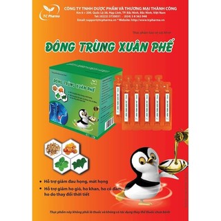 Đông trùng xuân phế - Giúp bổ phế, long đờm hiệu quả