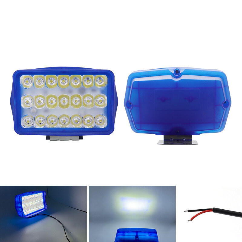 Hàng Mới Về Mới Đèn Pha LED 63w 12-80V Siêu Bền Chất Lượng Cao Cho Xe Hơi Xe Máy