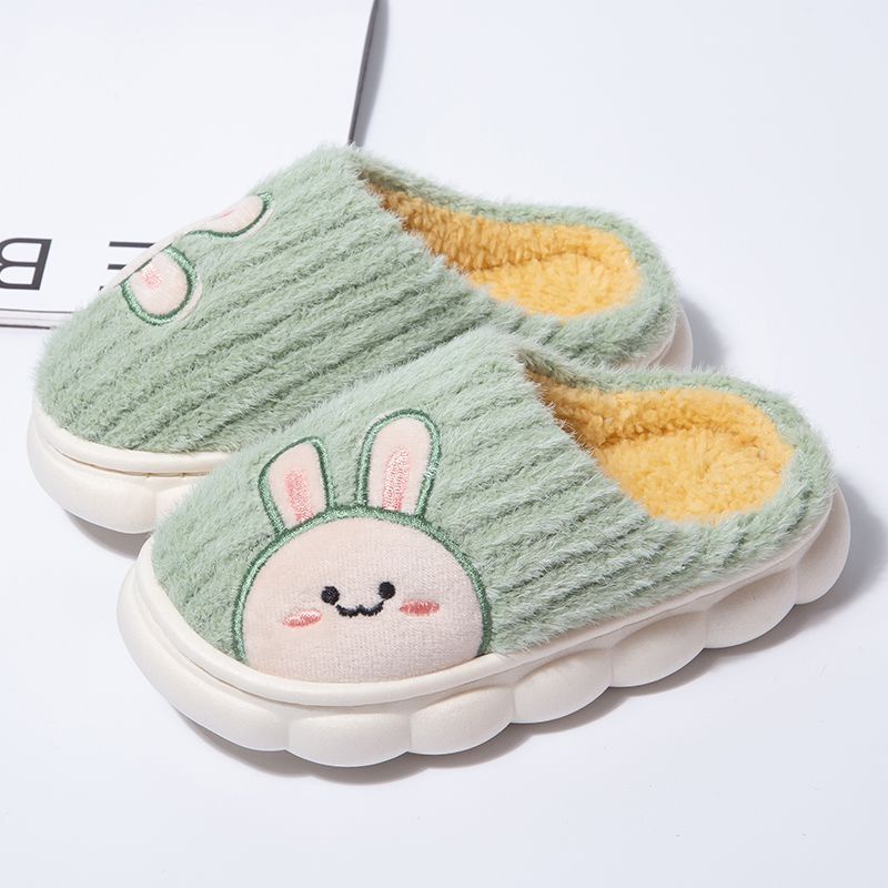 Dép Lông Đi Trong Nhà Dành Cho Bé Trai, Bé Gái Hình Thú Cưng Đáng Yêu