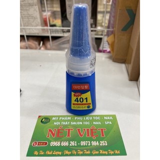 Keo 401 chuyên gắn móng, đính đá đá siêu chắc