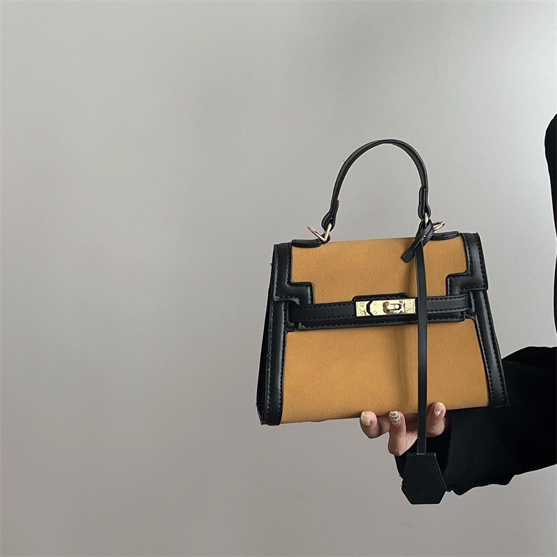 Túi Đeo Chéo Màu Nhám Phong Cách retro Cao Cấp Cho Nữ