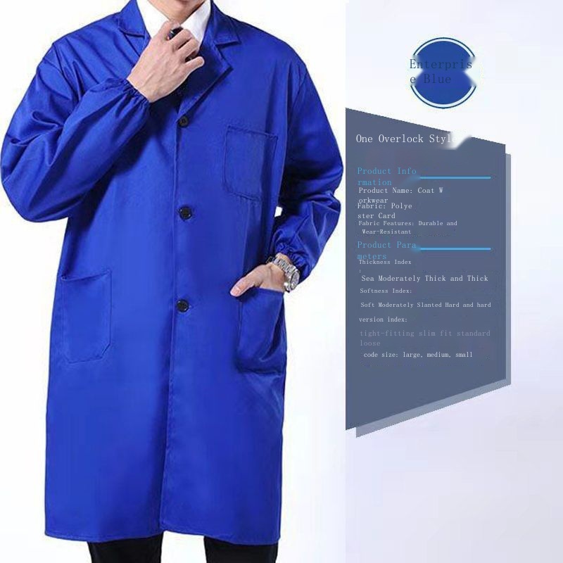 Tạp Dề Tay Ngắn Dáng Dài Chống Bụi Họa Tiết Rằn Ri Cá Tính Cho Nam