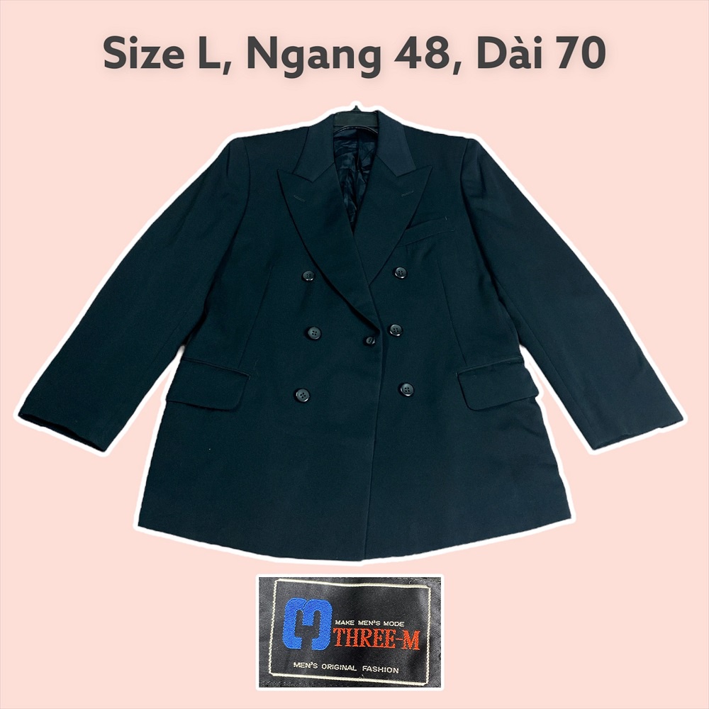 Áo Blazer (Vest) Vintage oversize hàng 2hand tuyển nhật hàn, loại 1 | BigBuy360 - bigbuy360.vn