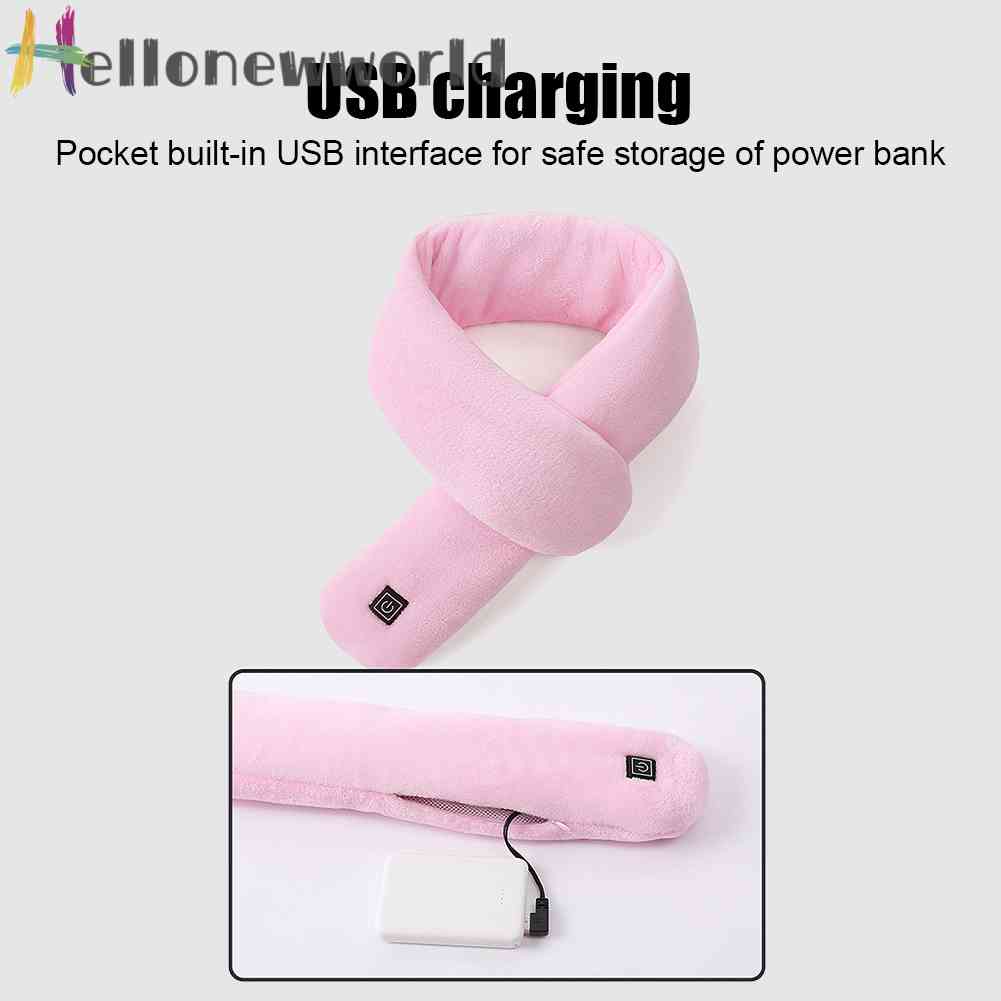 Khăn Choàng Cổ Sưởi Ấm Bằng Điện Có Thể Điều Chỉnh Nhiệt Độ Thông Minh