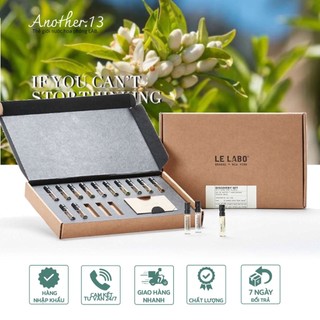 Set nước hoa 16 ống nước hoa tươi Le labo vial 1.5mlx19