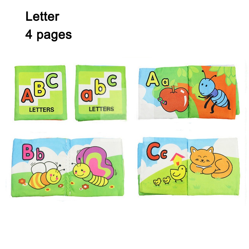 Coolplay Sách Vải Mềm Có Âm Thanh Sáng Tạo Giáo Dục Sớm Cho Bé Sơ Sinh