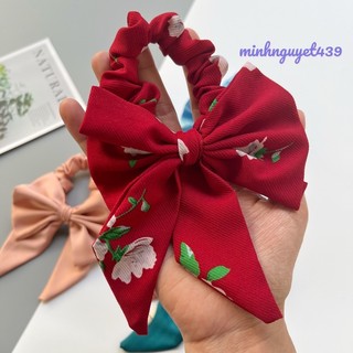 Cột tóc Moonhome nơ tiểu thư xinh xắn (Cột tóc handmade)