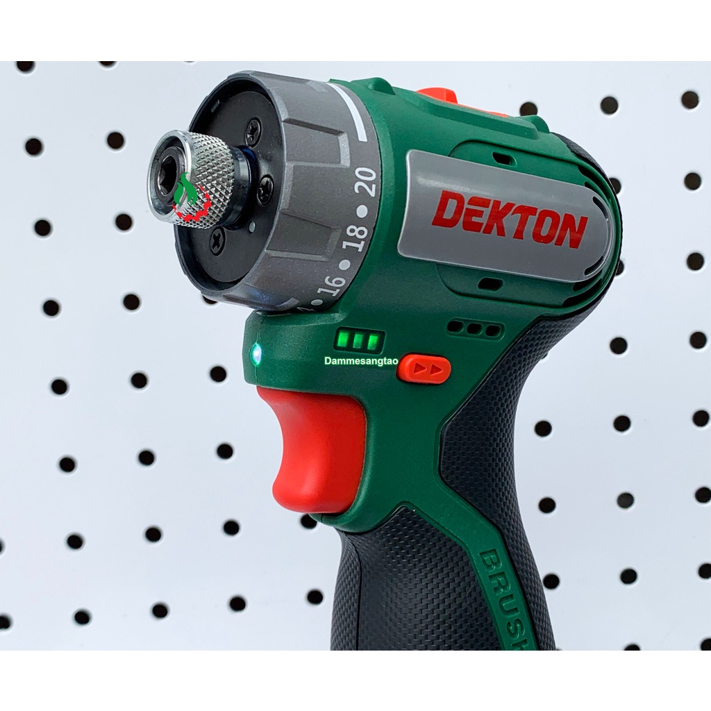 Máy bắn vít trượt pin 14V DEKTON D16-CV45BL 45Nm