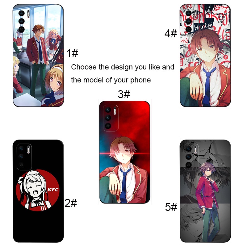 Ốp Điện Thoại silicone Mềm Cho iphone 14 plus 13 mini pro max 13mini 13pro 13promax 14 + edc112 classroom of the elite season 2