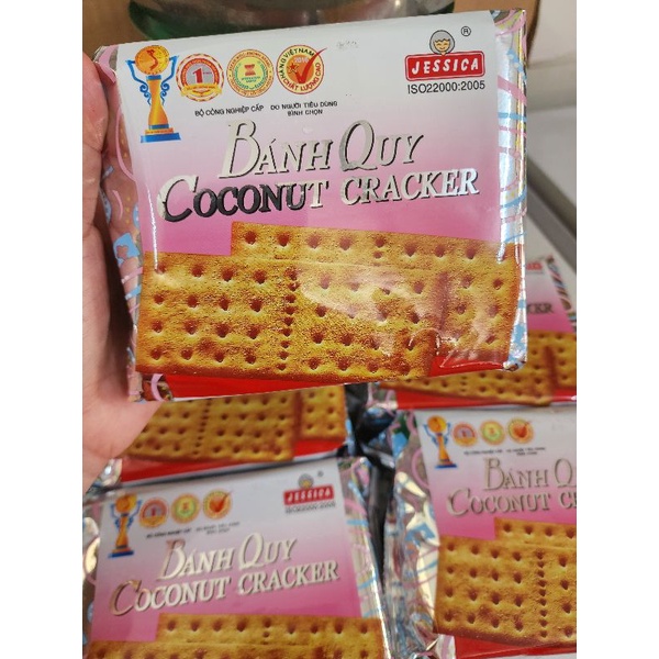 BÁNH QUY COCONUT CRACKER GÓI 178GR