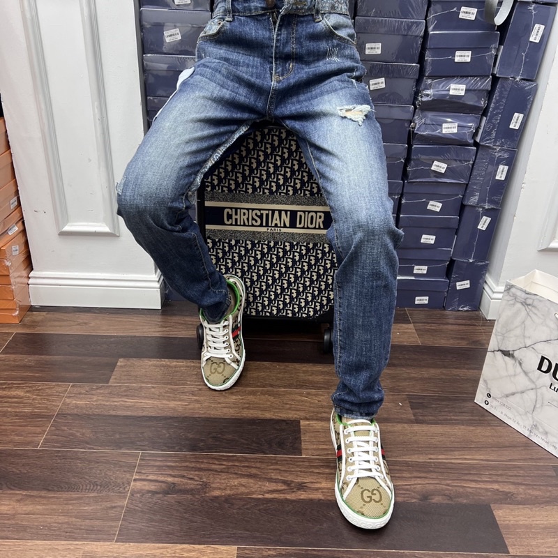 Quần Jean Dài Nam D.G Bọc Sau Phong Cách Thời Trang Cao Cấp, From Dáng Skinny