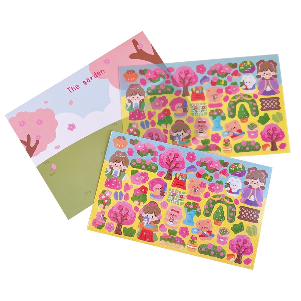 Miếng Dán Trang Trí Hình Nhân Vật Goo Dễ Thương SS167