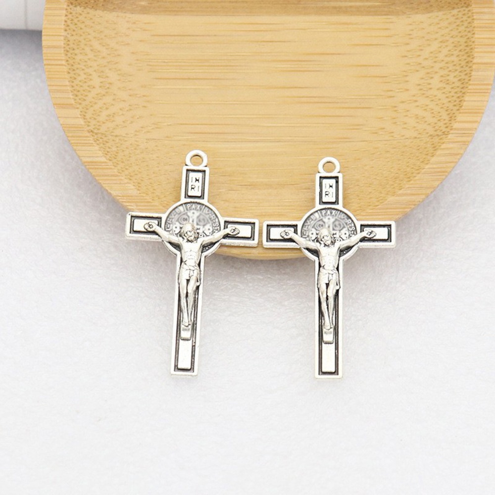 Set 10 Mặt Vòng cổ Hình Thánh Giá 2 * 4cm