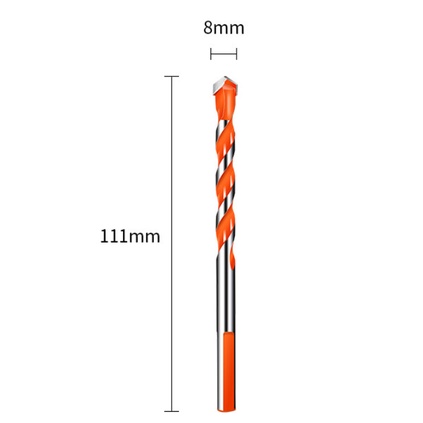 Mũi Khoan Đa Năng 2 Cạnh Chân Tam Giác Chân Tròn Khoan Tường, Kính, Đá, Gạch Men, Mũi khoan đa năng ATO chống ghỉ xịn