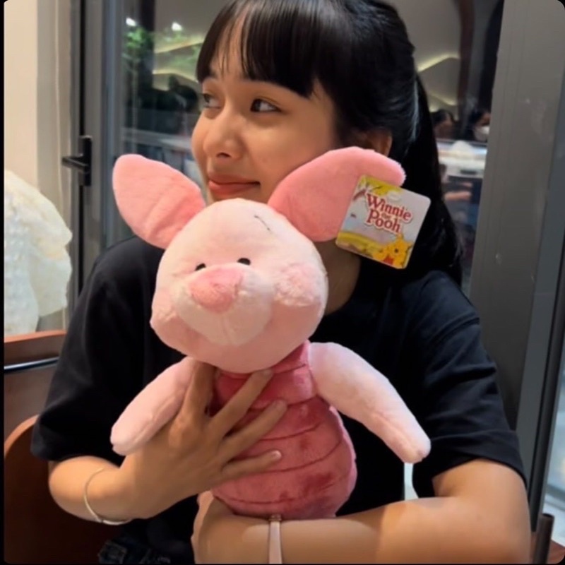 Gấu bông heo Piglet Disney có mộc chính hãng dễ thương thú nhồi bông đồ chơi quà tặng| Gauxinhcorner
