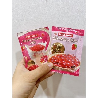 1 Set trà sữa trân châu HILLWAY ( 1 set gồm 1 gói trà và 1 gói trân châu pha được 1 cốc)