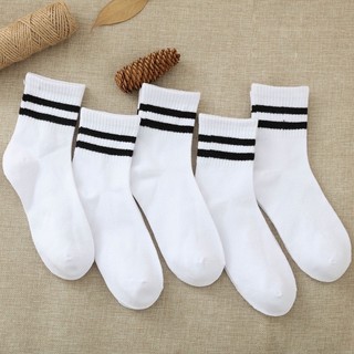 TẤT/VỚ HAI SỌC CỔ LỬNG