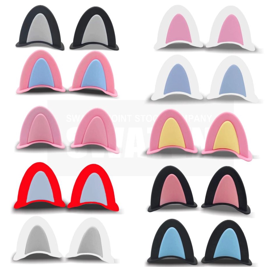 Mũ Bảo Hiểm Nữa Đầu Tai Mèo Có Kính Hpro 03K