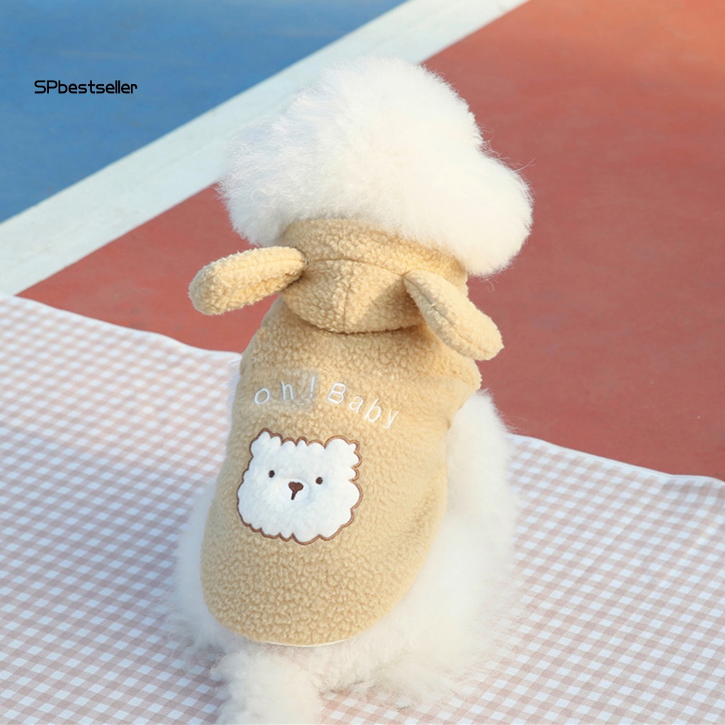 Áo Khoác Lông Cừu Mềm Mại Co Giãn Thời Trang Mùa Đông Cho Chó Cưng