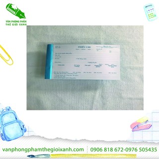 PHIẾU CHI 2 LIÊN NHỎ (12.5*18.5CM)(H)