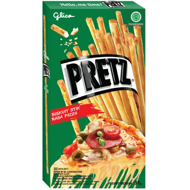Bánh Snack Que Nướng Giòn GLICO PRETZ 31g