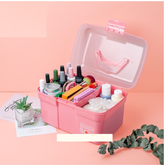 Cốp nhựa đựng đồ nail mi tiện lợi – cốp đựng đồ nail giá rẻ