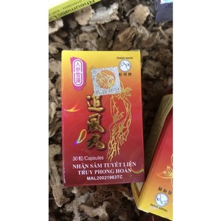 Nhân sâm tuyết liên truy phong hoàn chính hãng