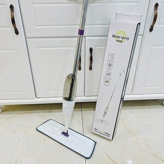 Chổi lau nhà phun sương thông minh đầu xoay 360 độ kèm bình xịt nước lau sàn chổi lau nhà thông minh aurora