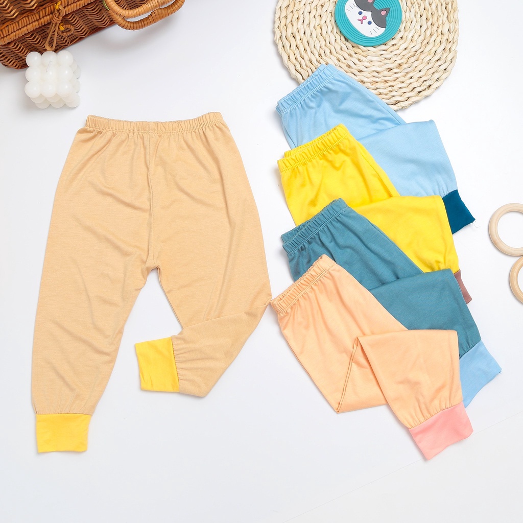 Bộ Dài Tay Cho Bé Gái Minky Mom Chất Thun Lạnh In Hình Đáng Yêu, Phối Viền Lạ Mắt, Bộ Thu Đông Cho Bé - TD5
